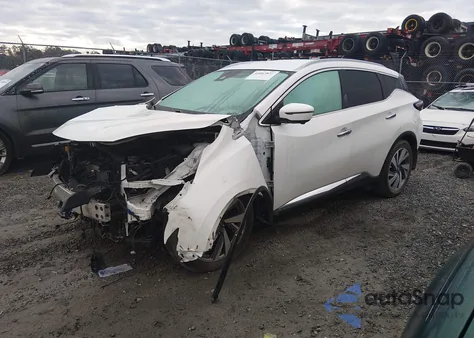 2020 Nissan Murano Sl Fwd z USA, uszkodzony, nr VIN 5N1AZ2CJ2LN138913